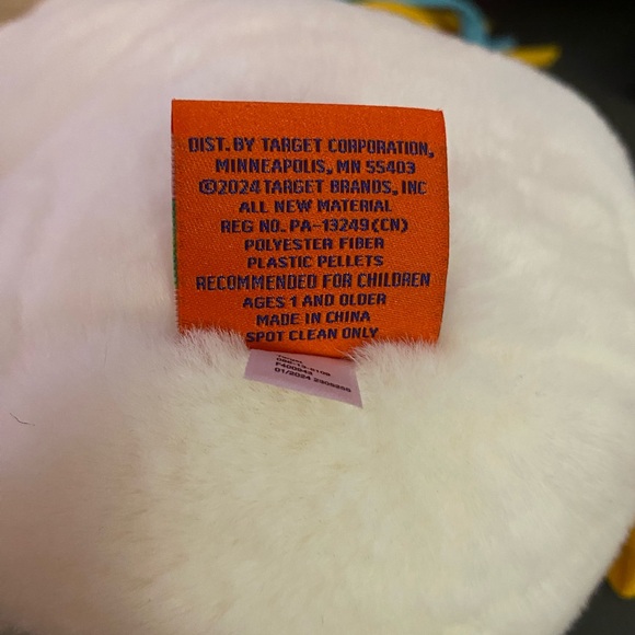 New with tag! White Unicorn Rainbow Mane Soft Plush Stuffed Animal - Picture 4 of 11